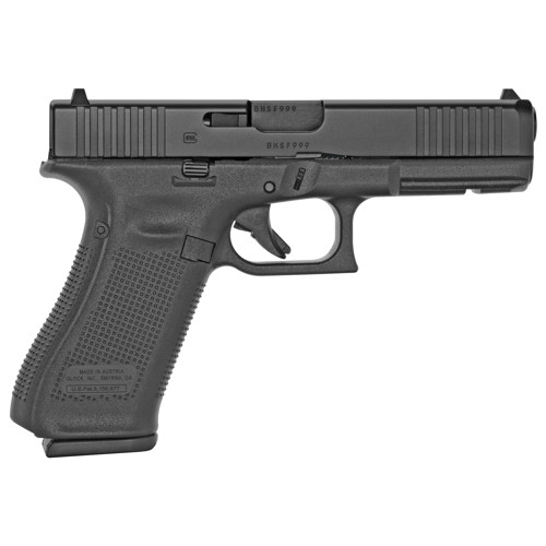 GLOCK G17 Gen5 9mm 449 17rd wNS Police TradeIn  Black