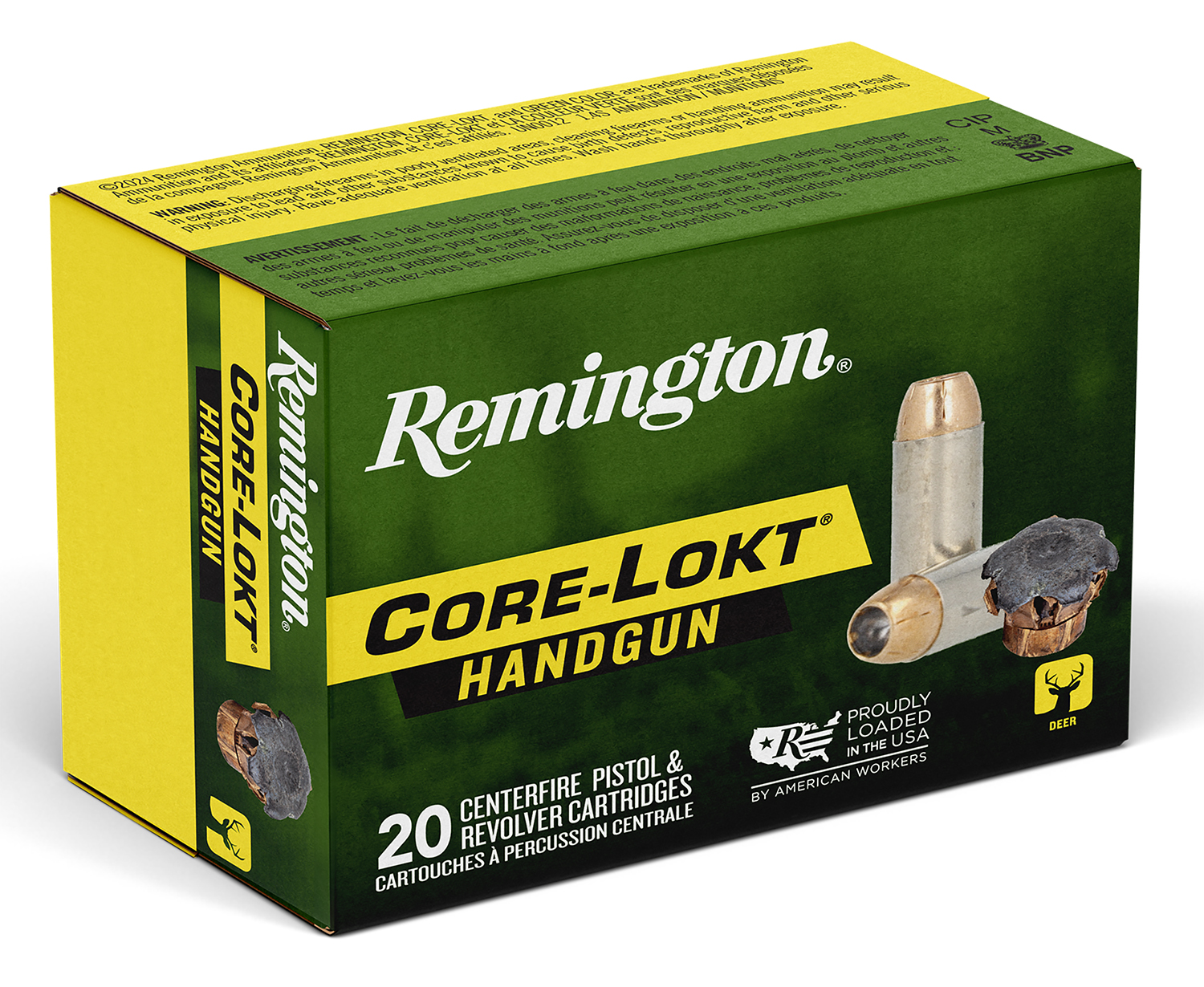 Remington REM 20272 RHH45C1 45C 237GR CORE-LOKT JHP