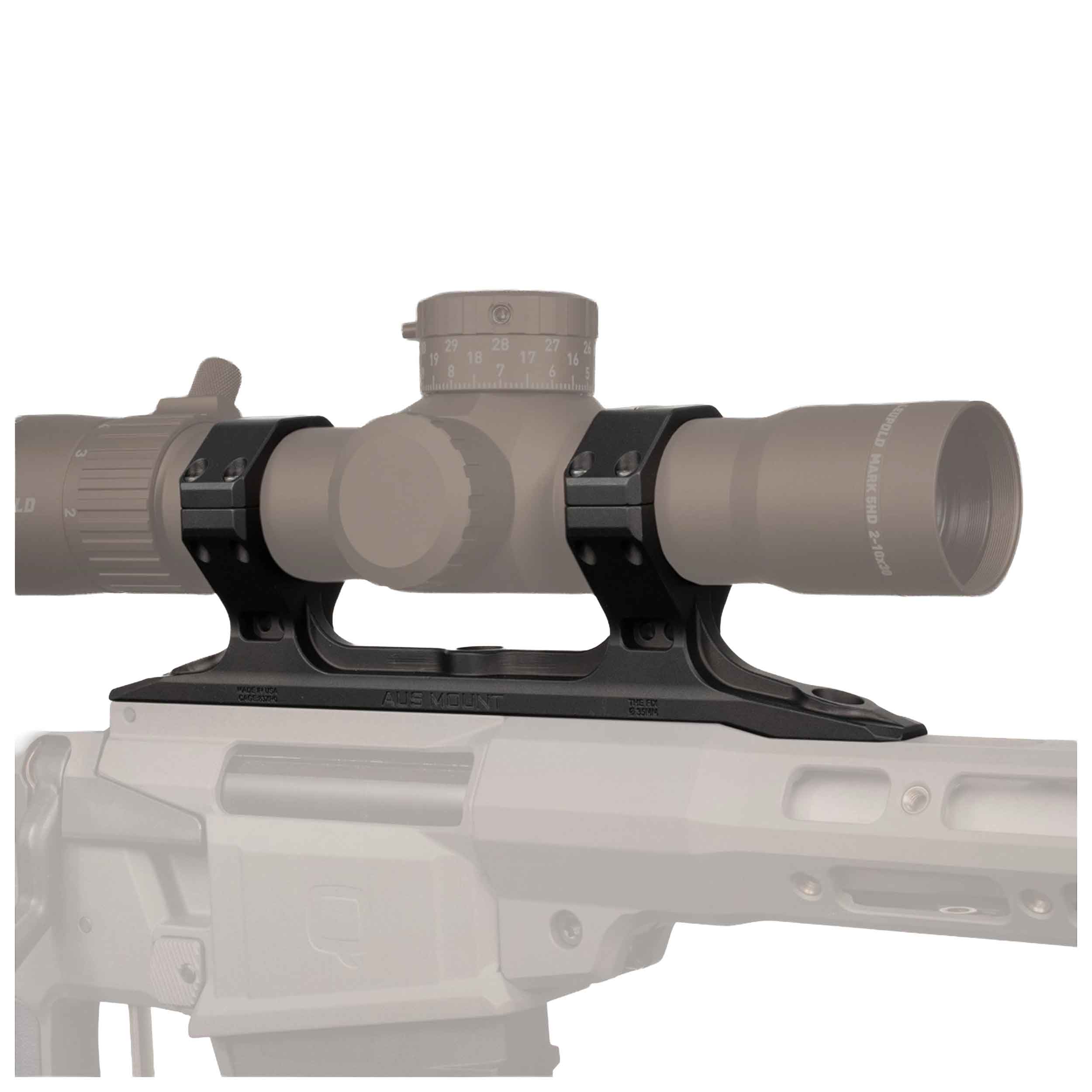 Q LLC Q Reptilia AUS Direct Optic Mount 35mm The Fix Black