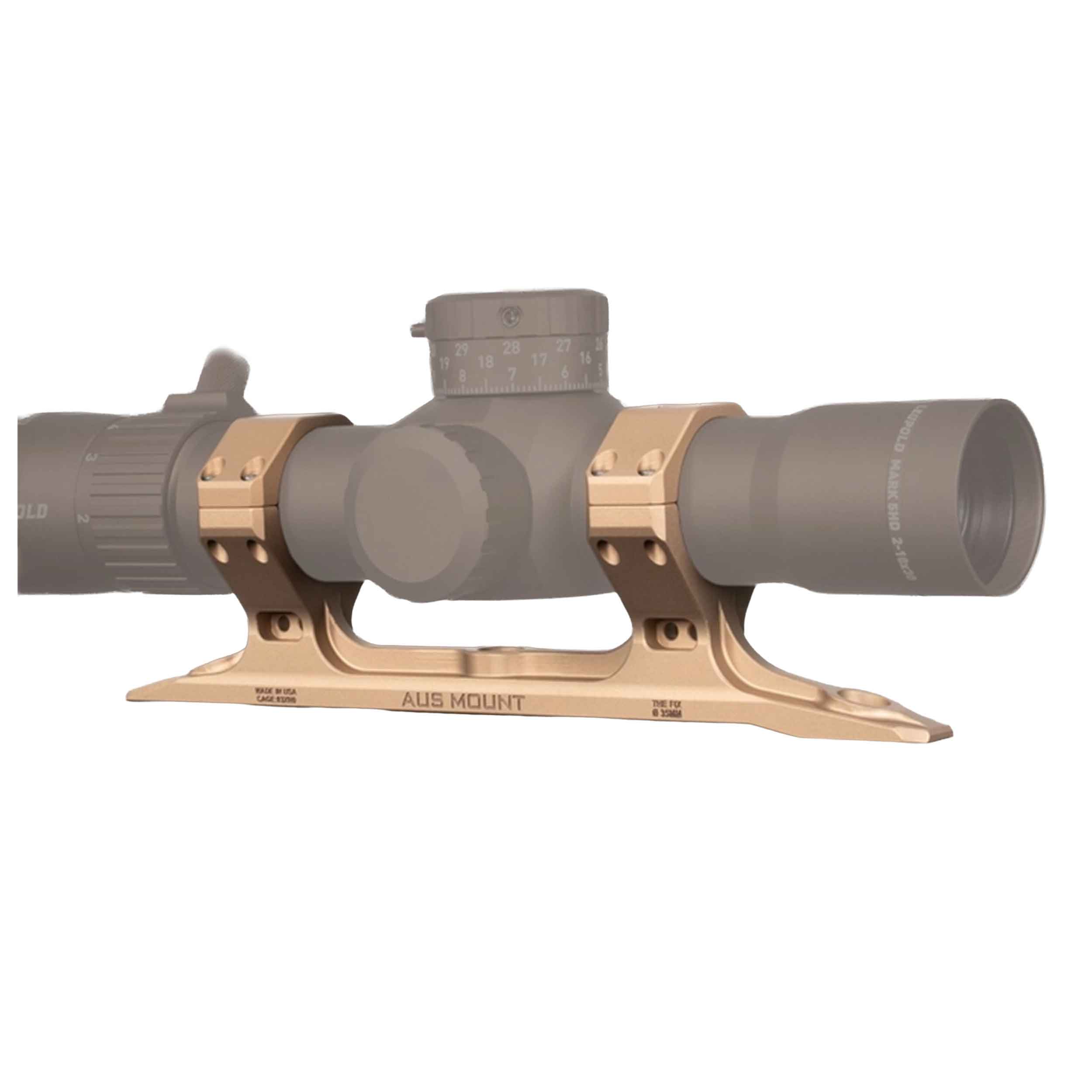 Q LLC Q Reptilia AUS Direct Optic Mount 35mm The Fix FDE