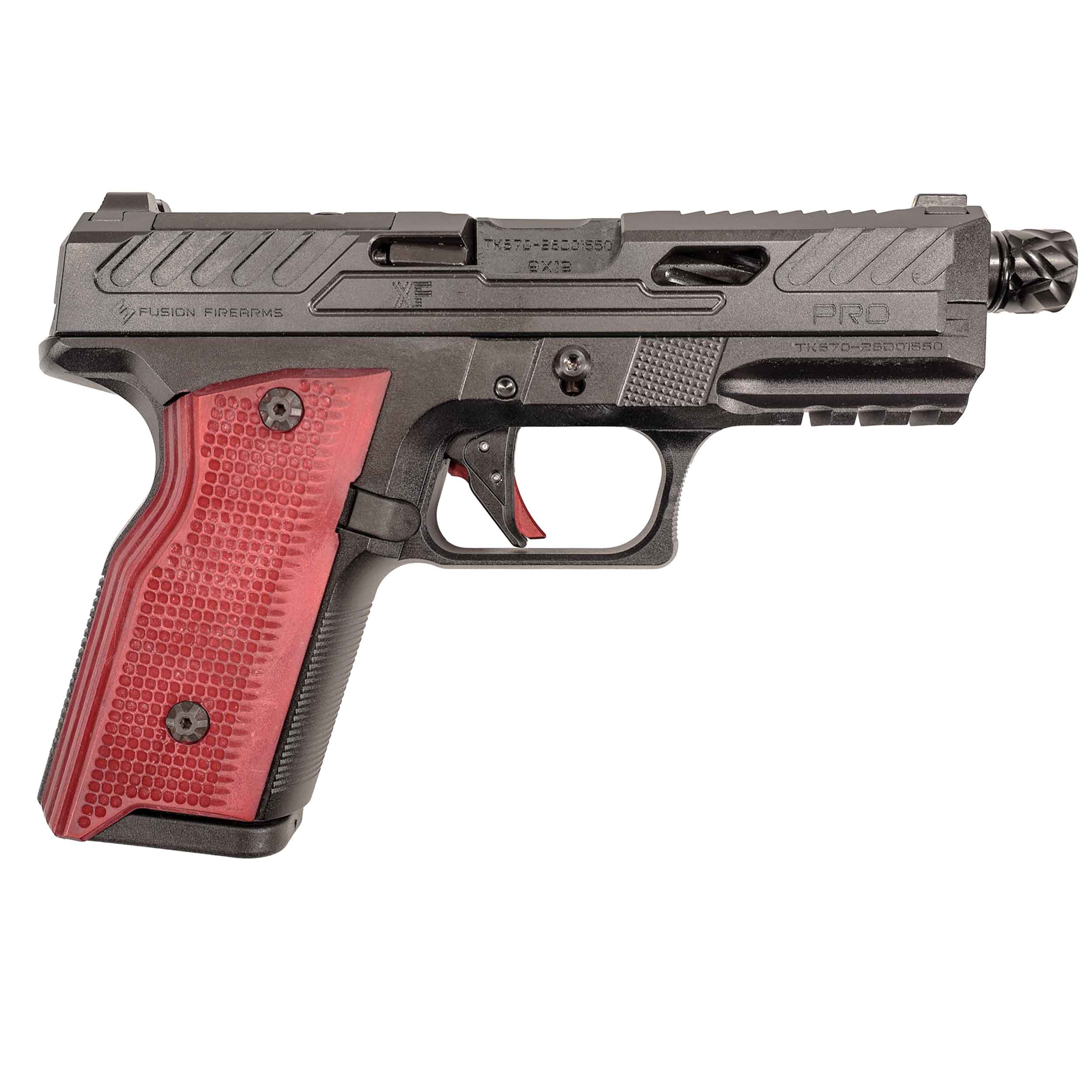 FUSION FIREARMS XF Pro 9mm 4.25" Black Threaded 15rd