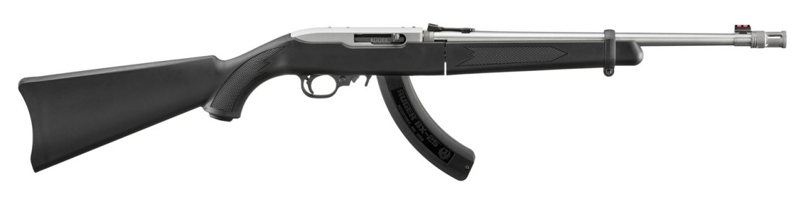 RUGER 10/22 Takedown 22LR 18.5" 25rd - Stainless & Black