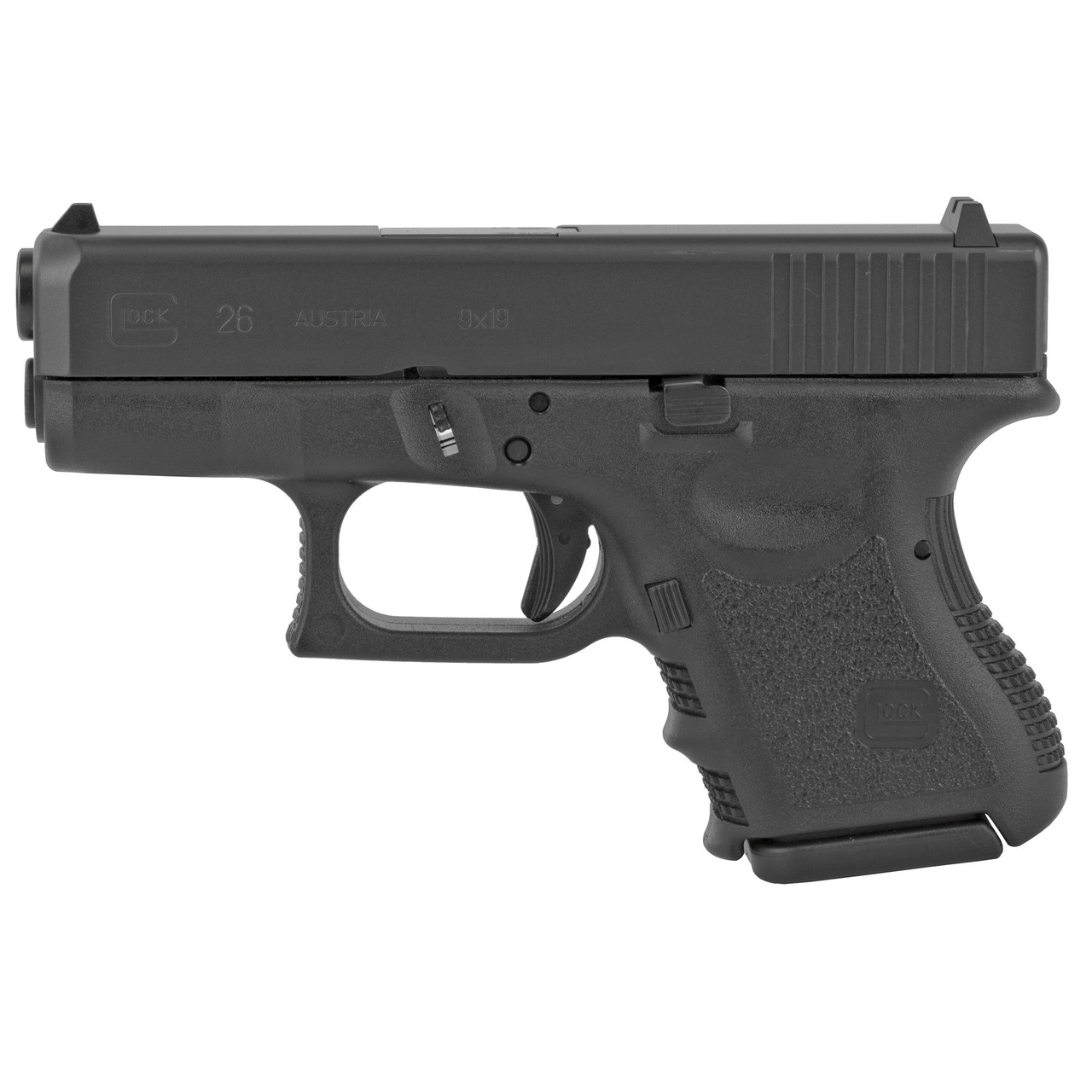 Glock GLOCK Police Trade In G26 GEN3 9mm 3.43" 10rd - Black