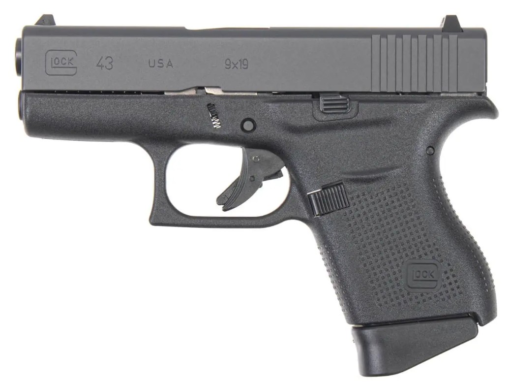 Glock GLOCK Police Trade In G43 9mm 3.41" 6rd - Black