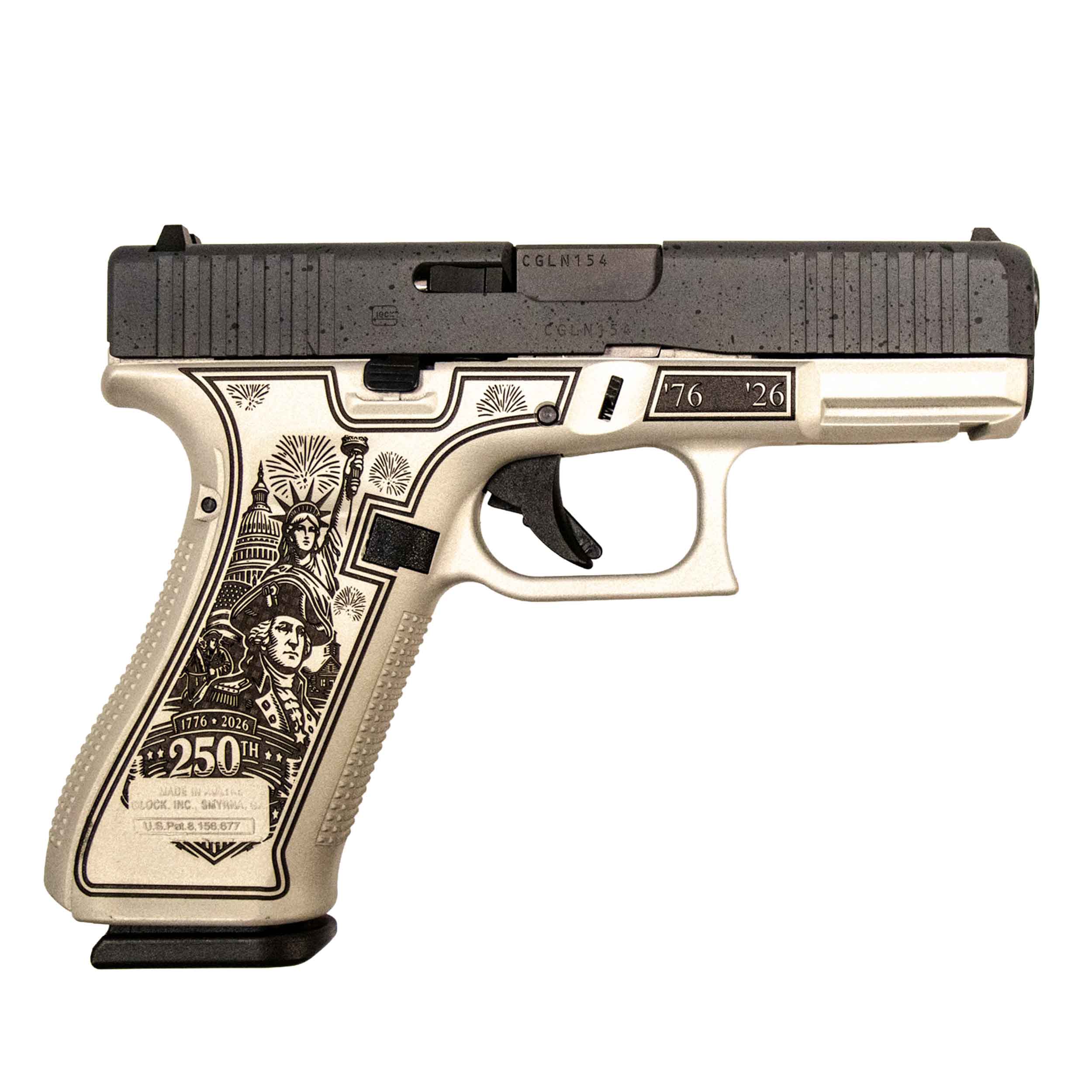 Glock GLOCK G45 V 250TH 9mm 4.02" 17rd - 250TH Anniversary