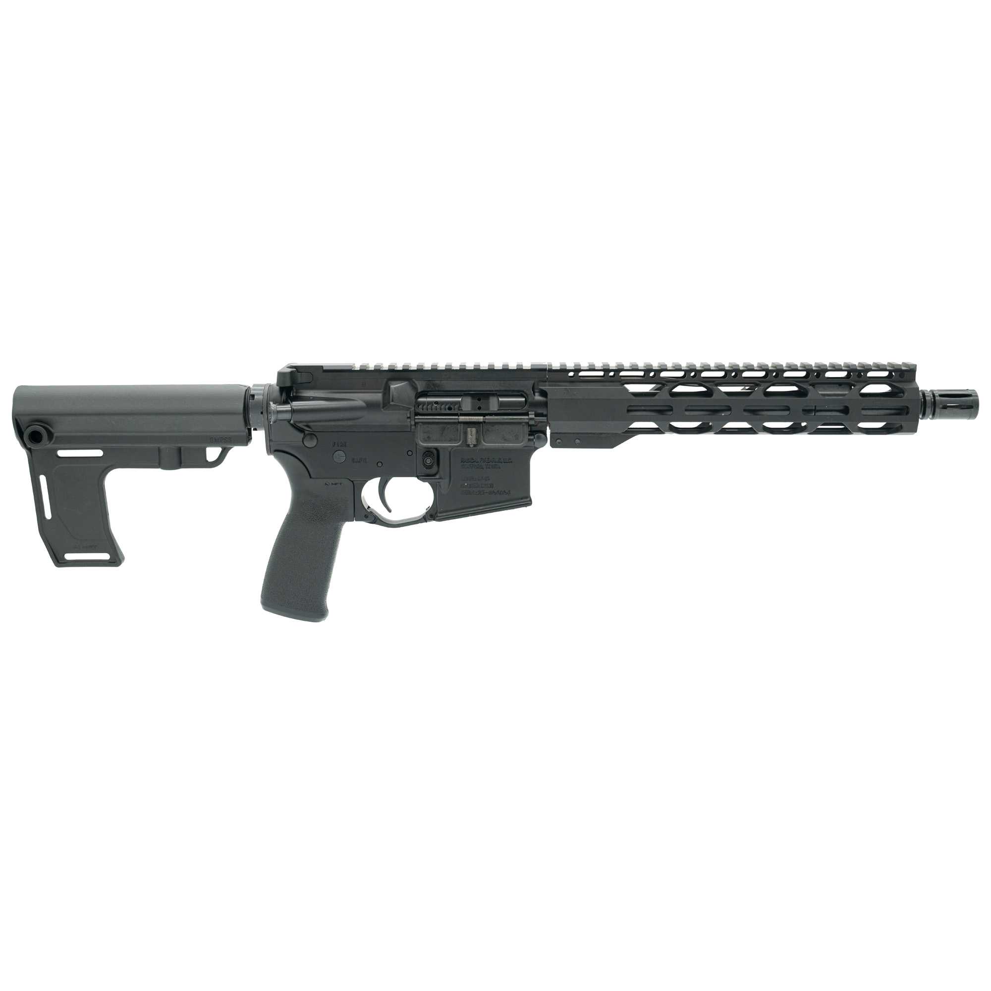 RADICAL FIREARMS RF-15 AR Pistol 5.56 10.5" 30rd w/ MFT Furniture - Black