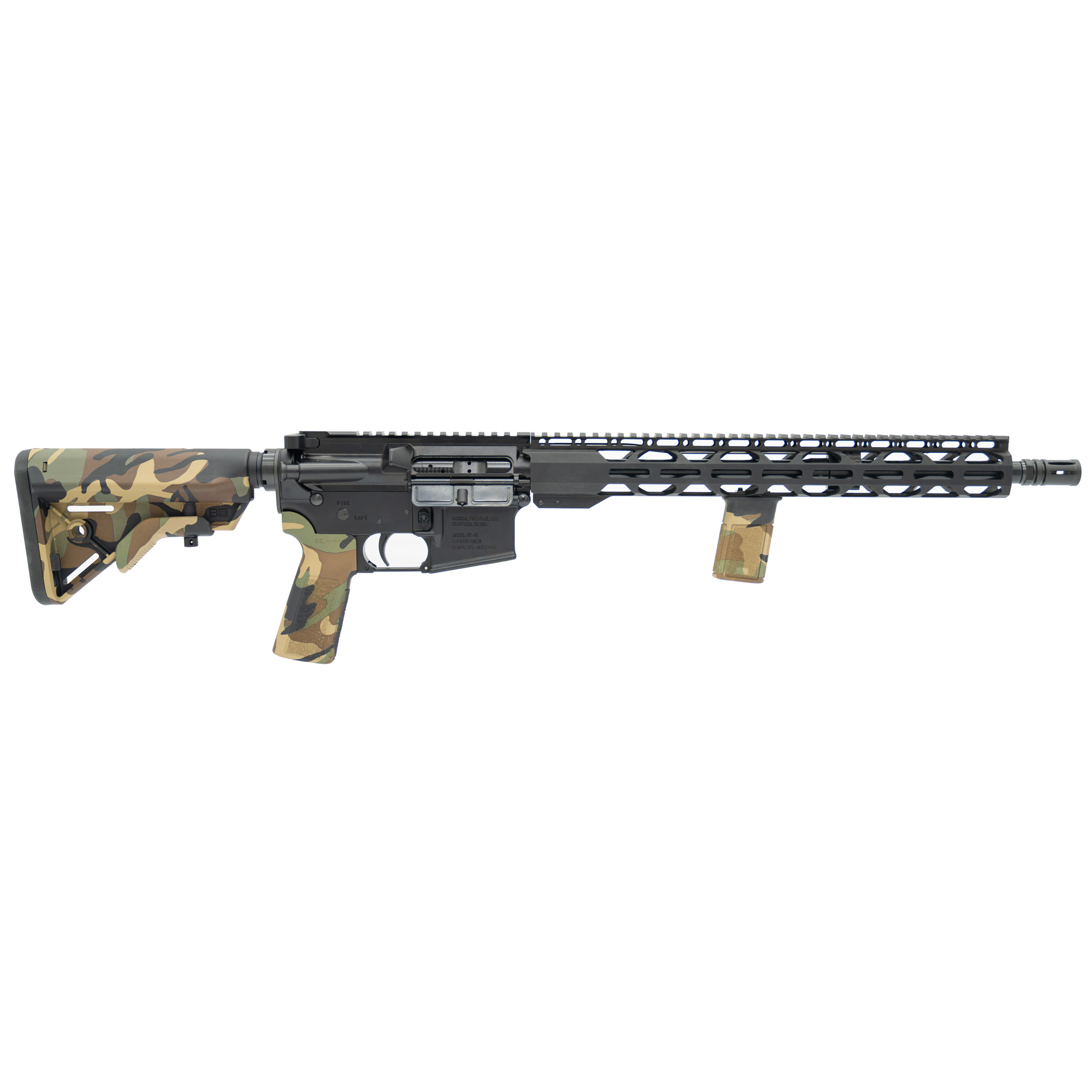 Radical Firearms Rf FR16 5.56SOC 15RPR M81 Ar Rifle 5.56 16 30RD Woodland