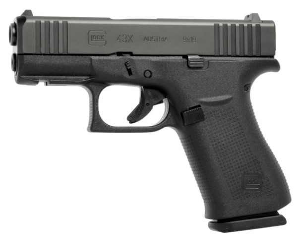 GLOCK G43X 9mm 3.39" 15rd - Black