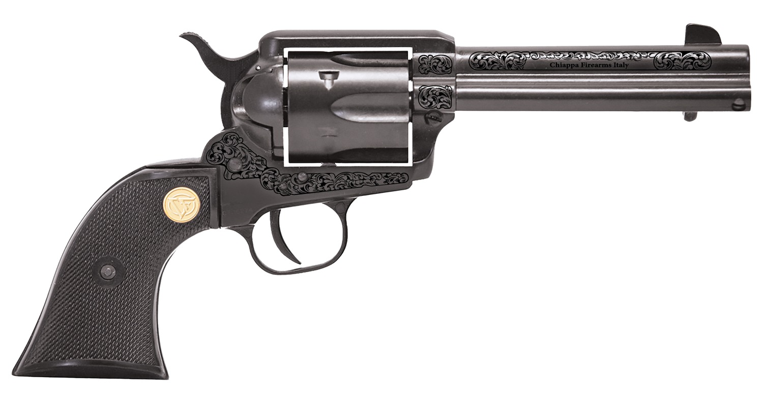 CHIAPPA FIREARMS 1873 Revolver SAA 22 LR Black 4.75" 6rd