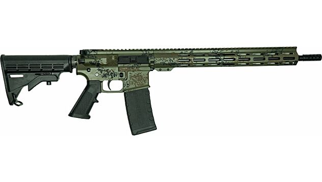 GREAT LAKES FIREARMS AR15 Rifle 223 Wylde Bundle w/ 5 Knives Lichen Grn