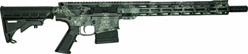 GREAT LAKES FIREARMS AR10 Rifle 308 Bundle 16" w/ 5 Knives Lichen Grey