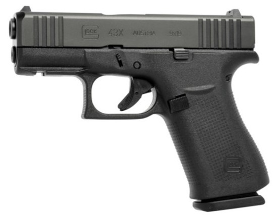 Glock GLOCK QP Only G43X Slimline 9mm 10rd Glock Night Sights