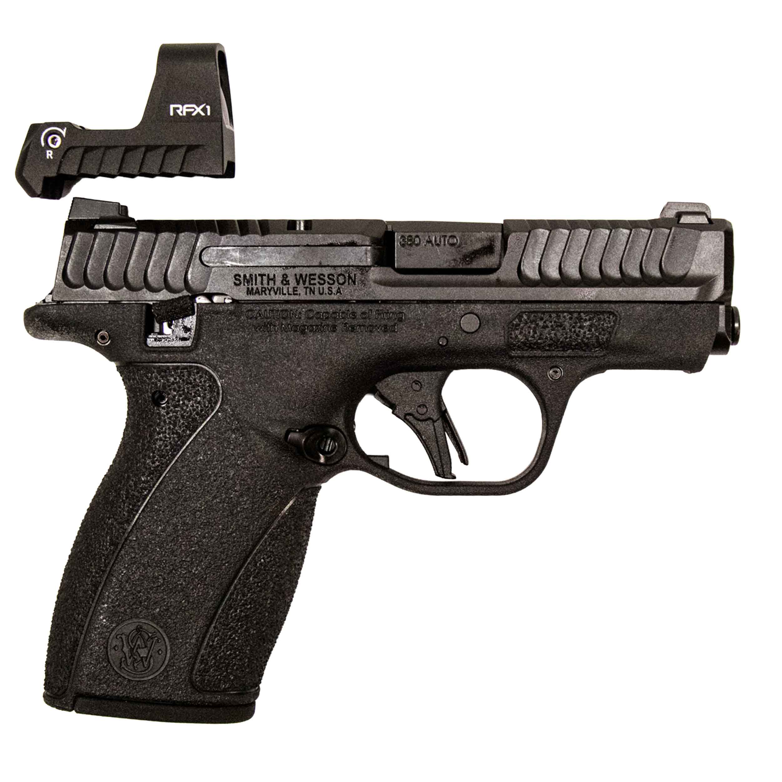 SMITH & WESSON Bodyguard 2.0 380 ACP 10rd/12rd TS w/ RFX1 Green Dot - Black