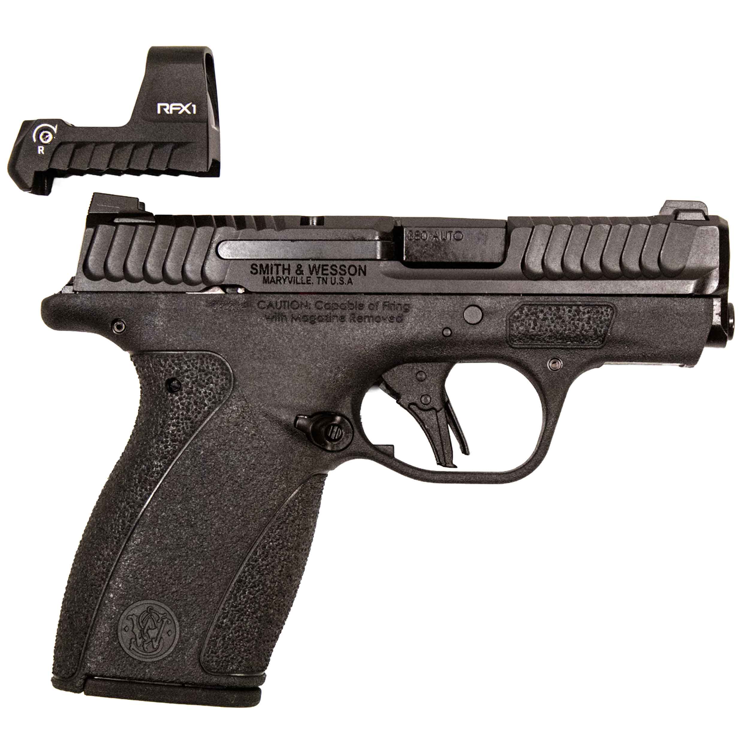 SMITH & WESSON Bodyguard 2.0 380 ACP 10rd/12rd NTS w/ RFX1 Green Dot - Black