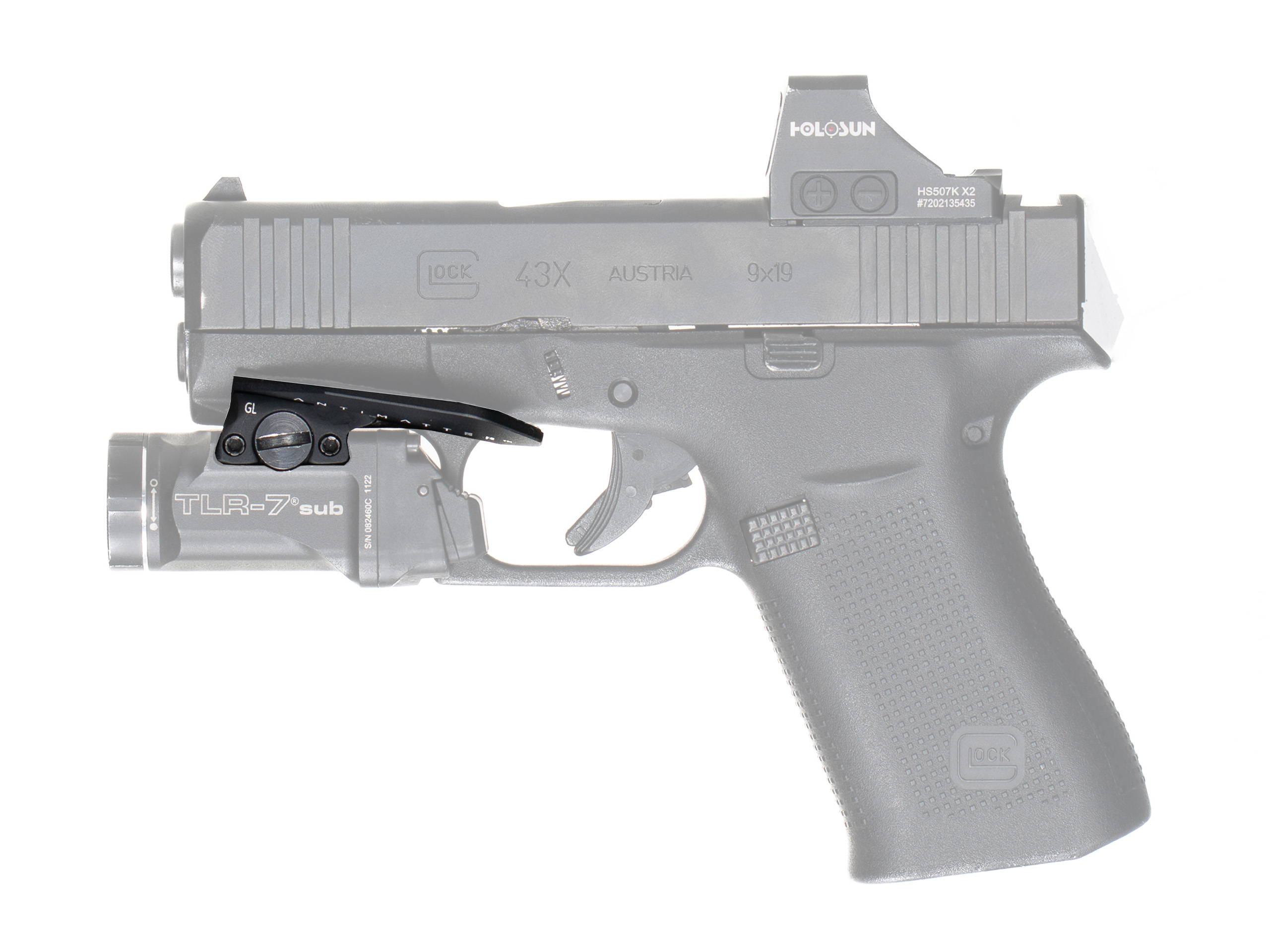 Flux Defense FLUX DEFENSE Wing Streamlight TLR7 SIG Sauer