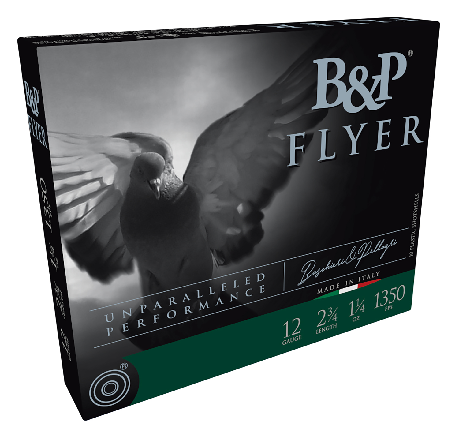 B&P B&P AMMO 12Ga 2-3/4" Pigeon 1-1/4oz High Velocity 10rd