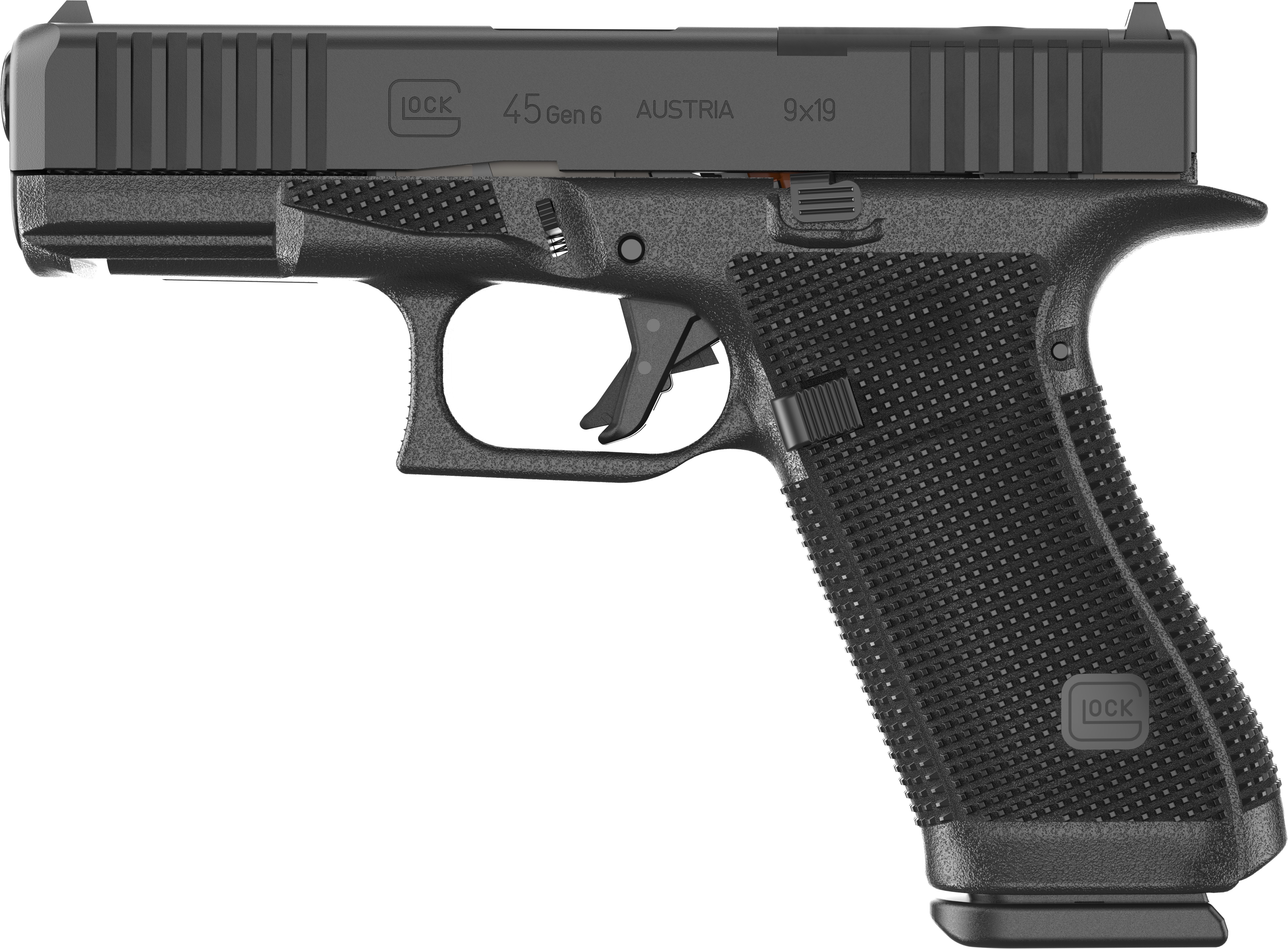 GLOCK G45 Gen6 9mm 4.02" 17rd - Black
