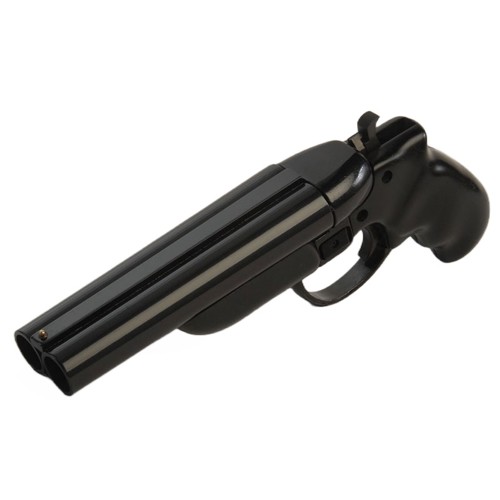 AMERICAN GUN CRAFT Diablo 12ga 6" Brass & Blue Black Powder Shotgun