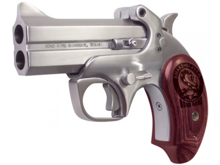 BOND ARMS Snake Slayer 45 LC / 410 Gauge 3.5" 2rd - Stainless / Rosewood