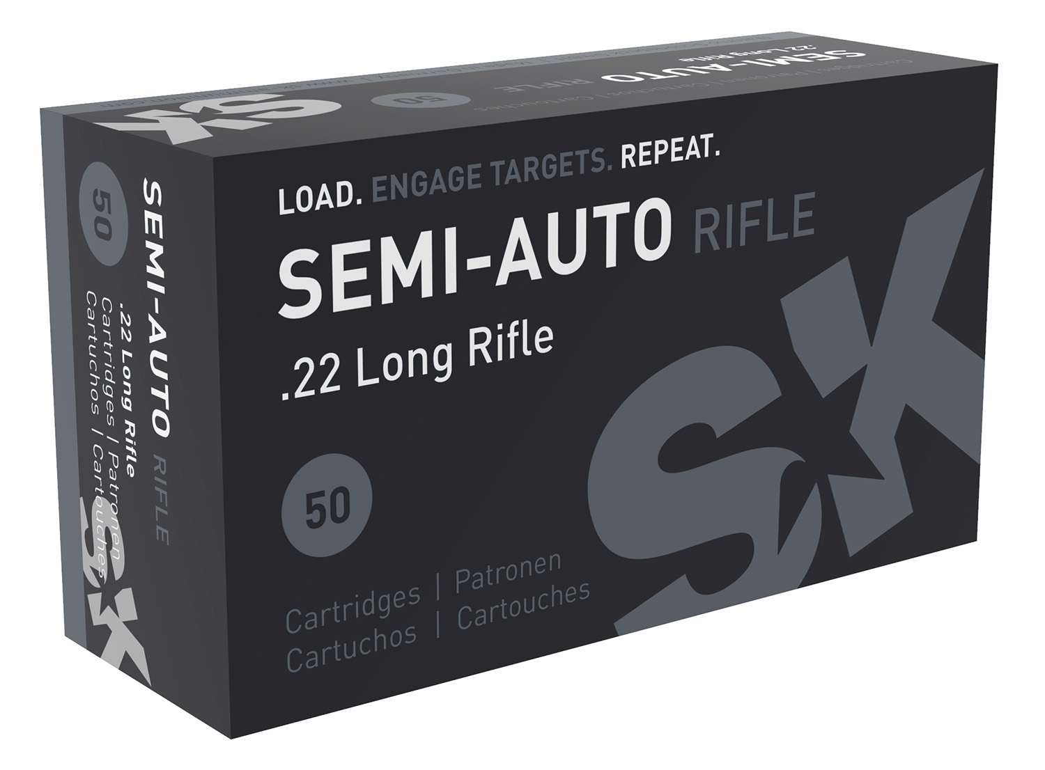 SK SK AMMO 22LR 40GR LRN 1132FPS 50RD BX