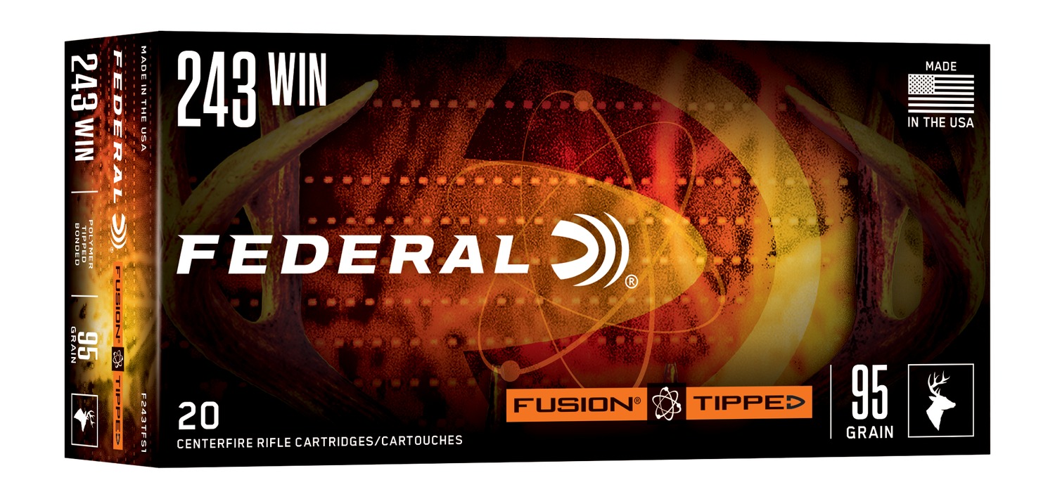 Fusion FUSION AMMO 243 Win 95Gr Fusion Tipped 20rd