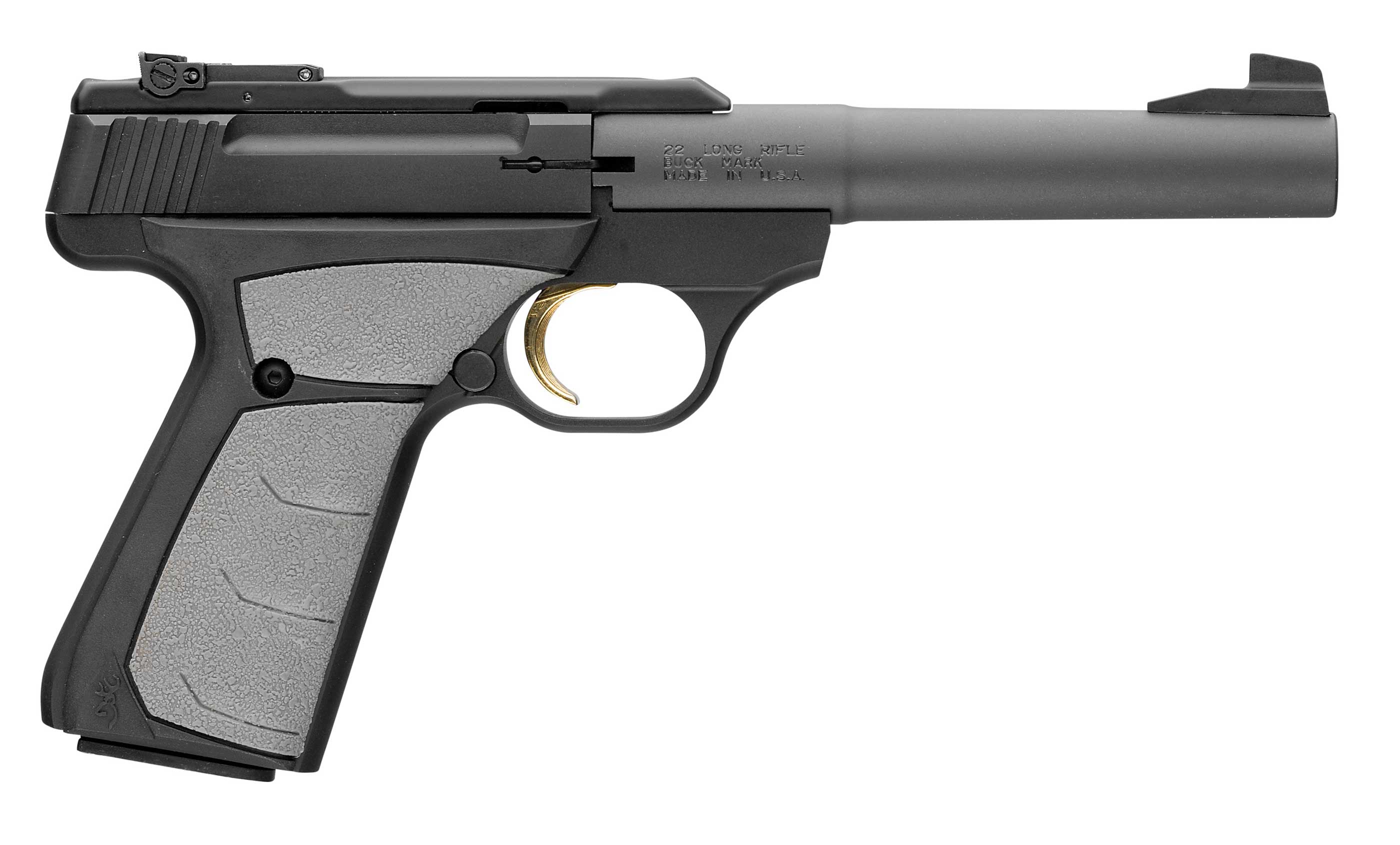 BROWNING Buck Mark NS Camper UFX 22LR 5.5″ 10rd Pistol – Black / Grey