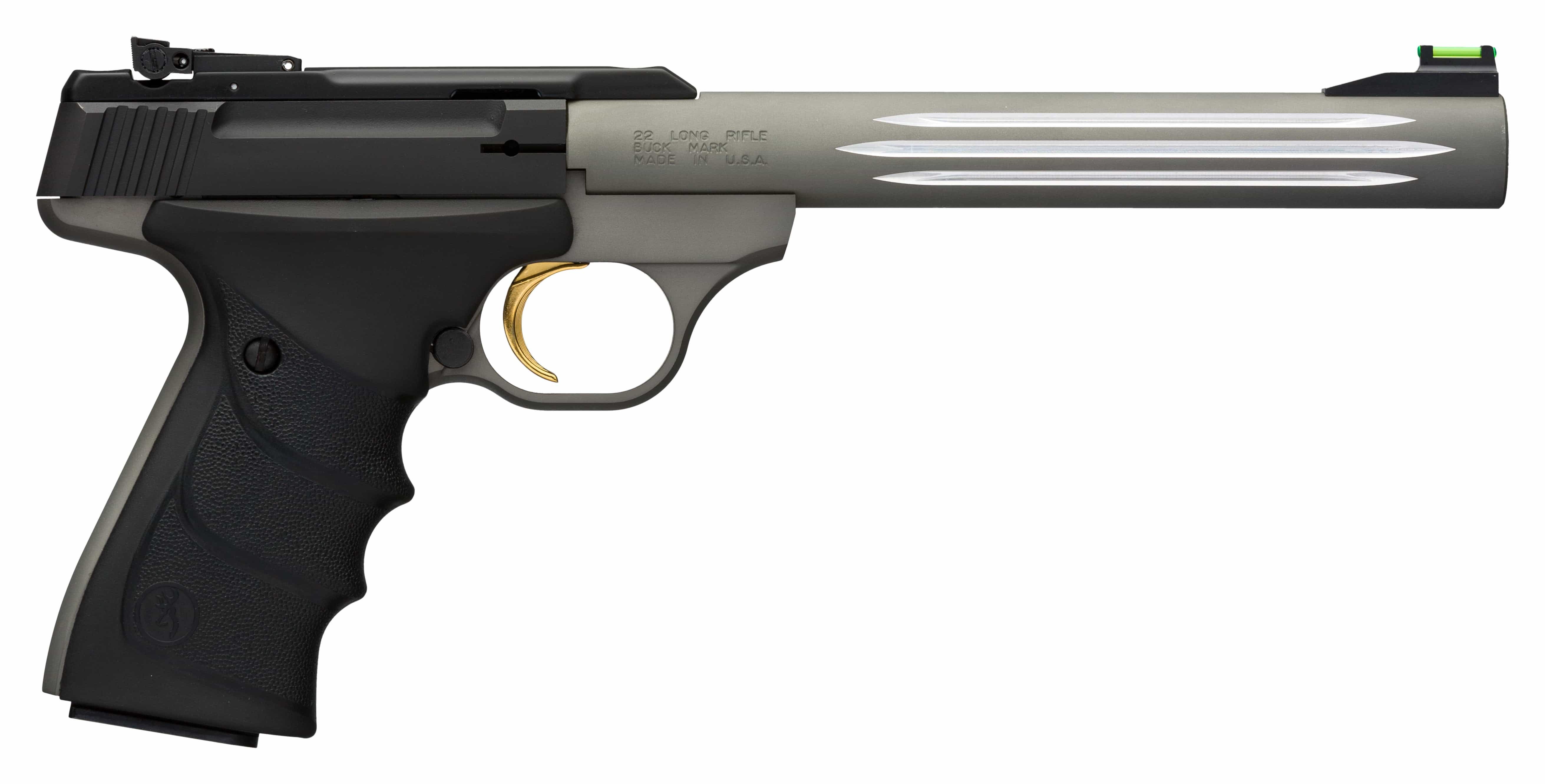 Browning Buck Mark Lite Gray .22 LR 7.25″ Barrel 10-Rounds Adjustable Sights