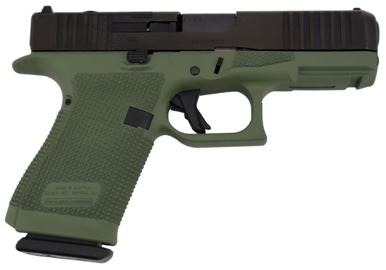Glock GLOCK G19 9mm 4.02in Green 15rd