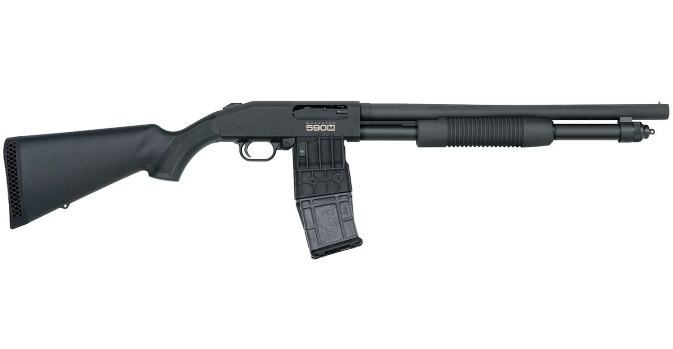 MOSSBERG 590M 12 Gauge 18.5in Black 10rd
