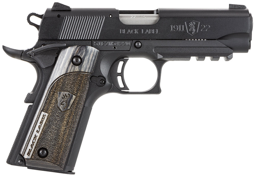 BROWNING 1911-22 22 LR 3.63″ 10rd – Black