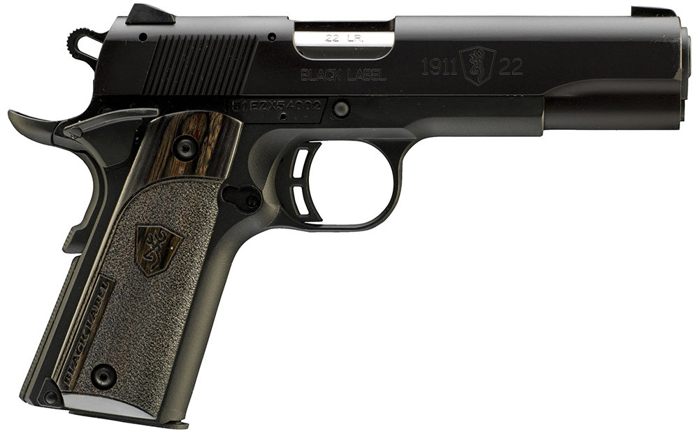 BROWNING 1911-22 22 LR 4.25″ 10rd – Black