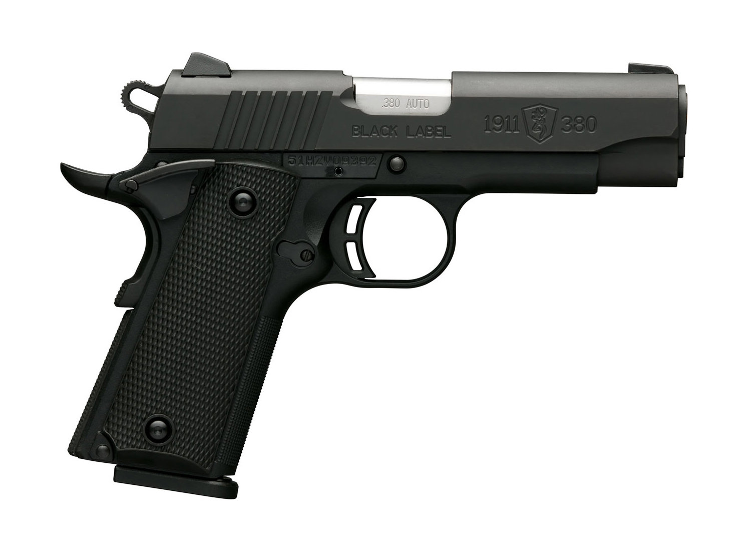 BROWNING 1911 380 ACP 3.6″ 8rd – Black
