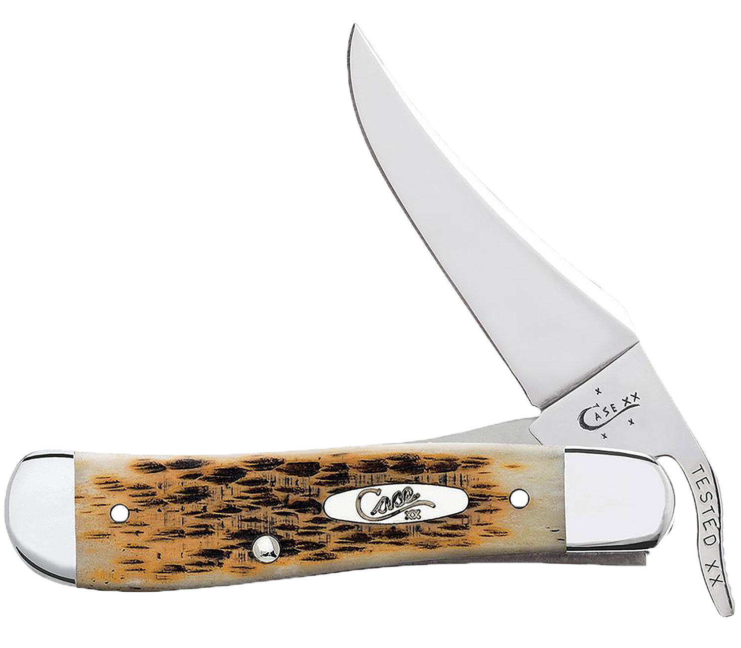 Case XX Stainless Amber RUSSLOCK