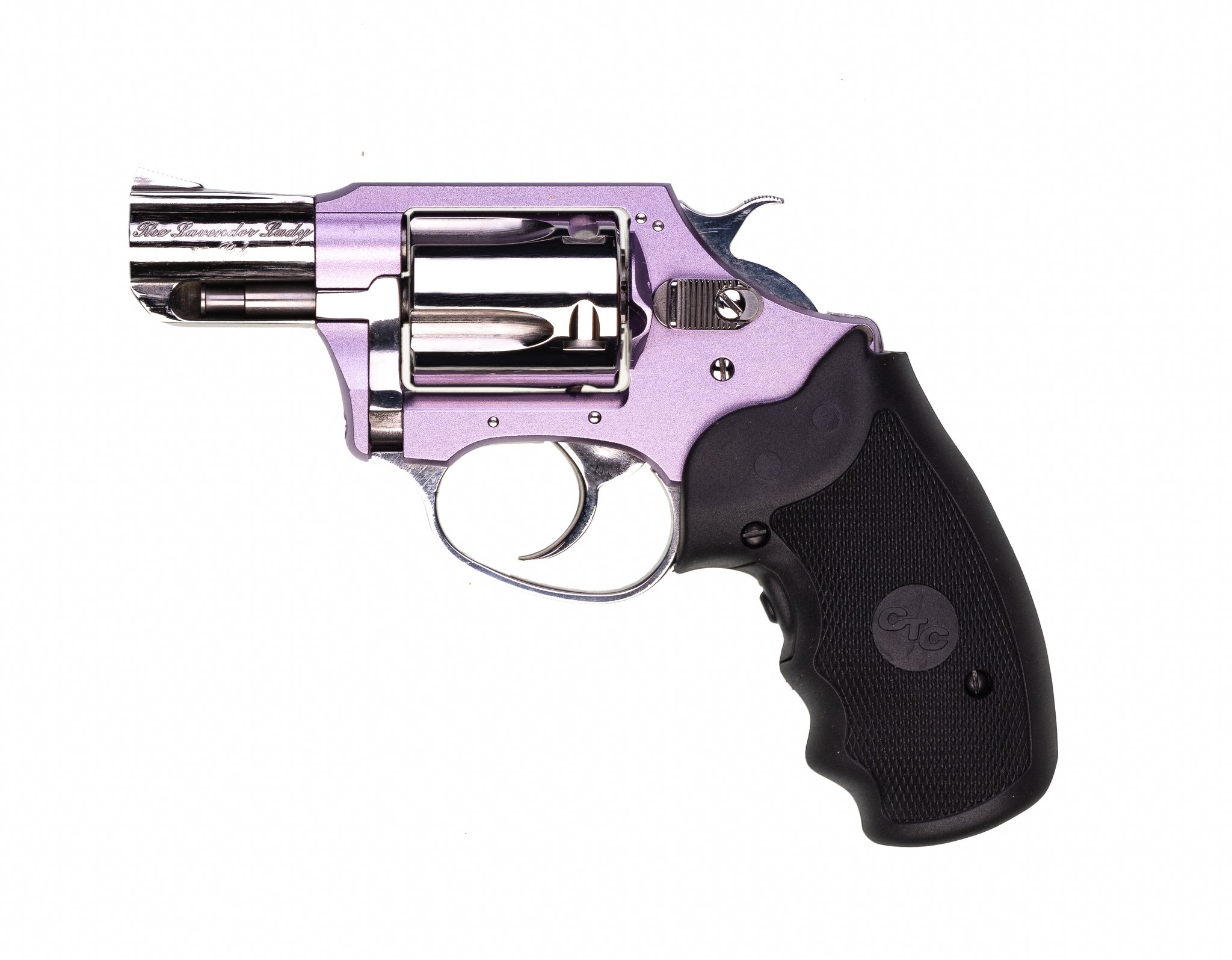 CHARTER ARMS Chic Lady HP 38 Special 2" 5rd Revolver w/ Crimson Trace Laser Grips - Lavender