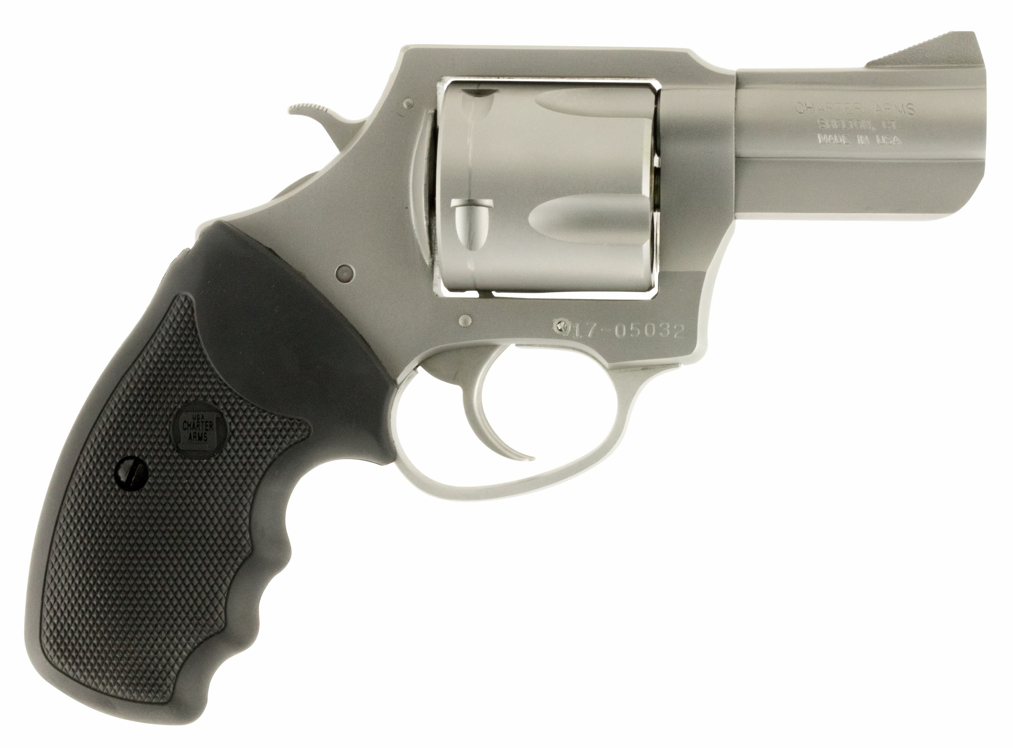 CHARTER ARMS Pitbull 45ACP 2.5" 5rd Revolver - Stainless
