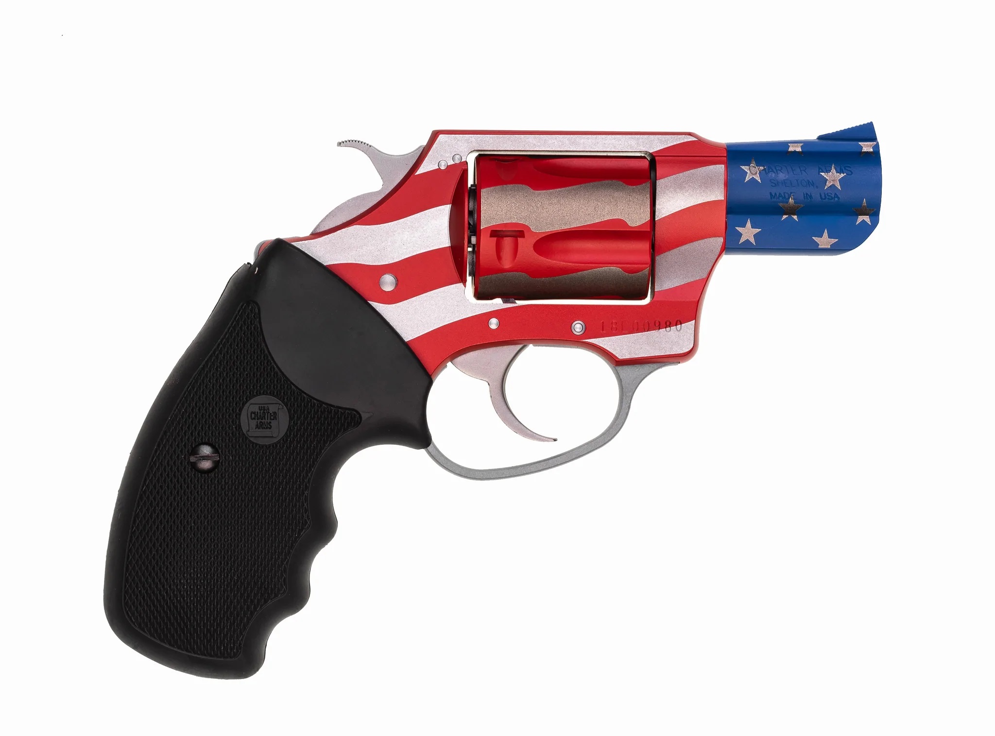 CHARTER ARMS Old Glory 38 Special 2" 5rd Revolver - USA Flag