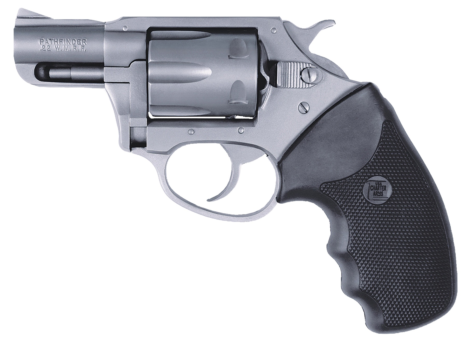 CHARTER ARMS Pathfinder 22LR 2" 8rd Revolver - Stainless / Rubber Grips