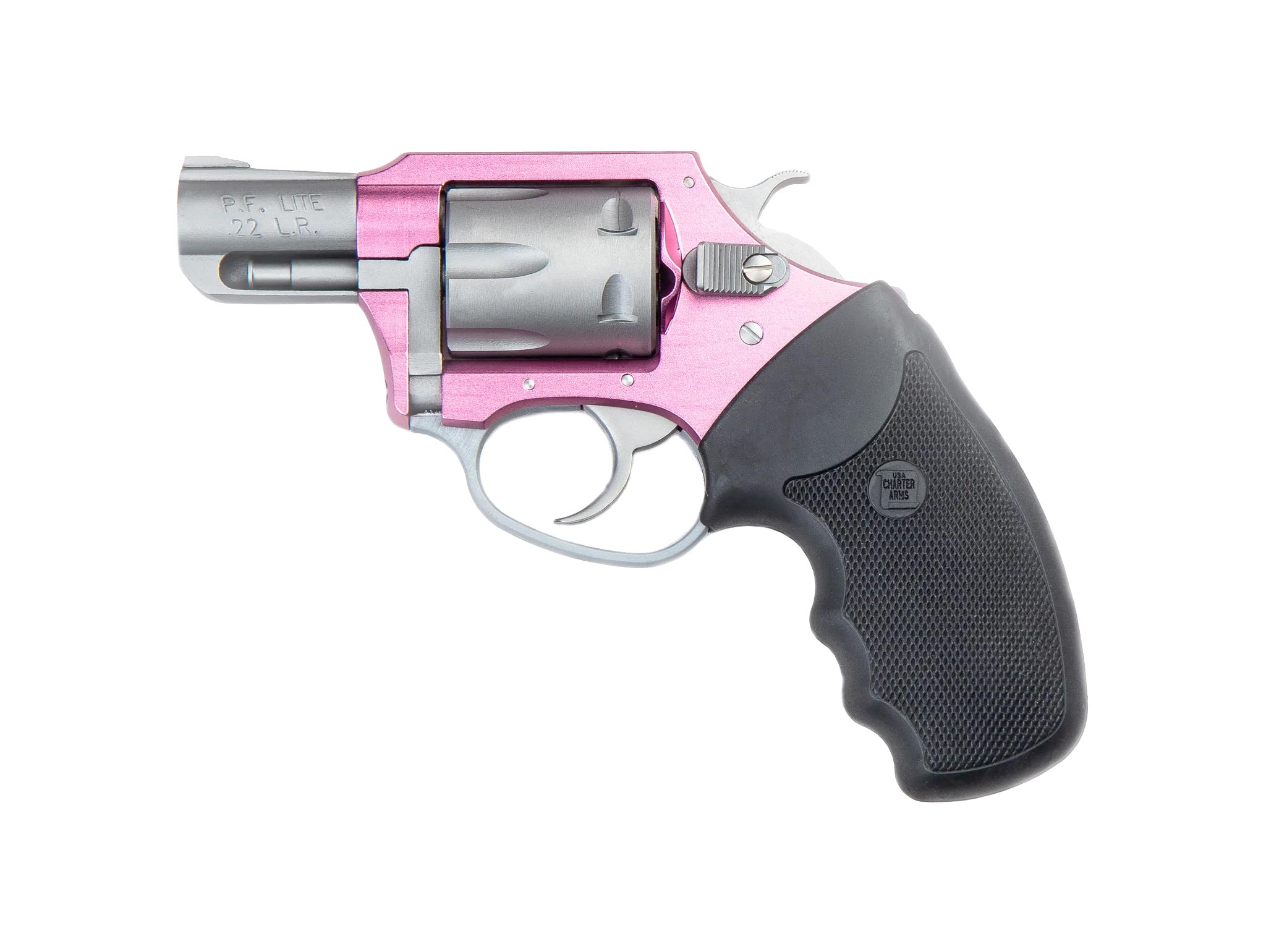 CHARTER ARMS Pink Lady 22 LR 2" 6rd Revolver - Stainless