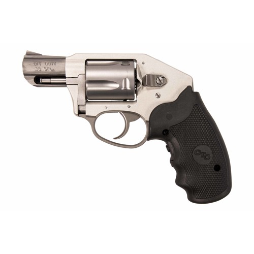 CHARTER ARMS Off Duty 38 Special 2 5rd Revolver w Crimson Trace Lasergrips  Stainless
