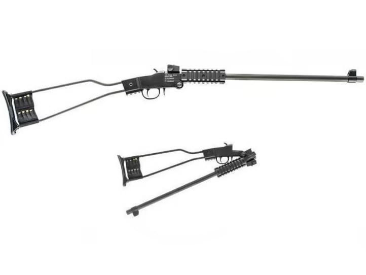 CHIAPPA FIREARMS Little Badger 22LR 16.5" Single Shot Rifle w/ Threaded Barrel - Compact Folding