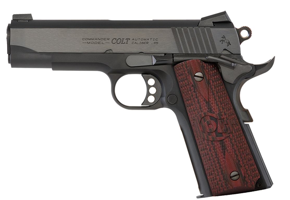 COLT Lightweight Commander 1911 9mm 4.25" 9rd Pistol | Black Cherry