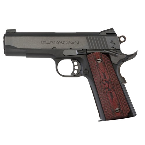 COLT Lightweight Commander 1911 9mm 425 9rd Pistol  Black Cherry