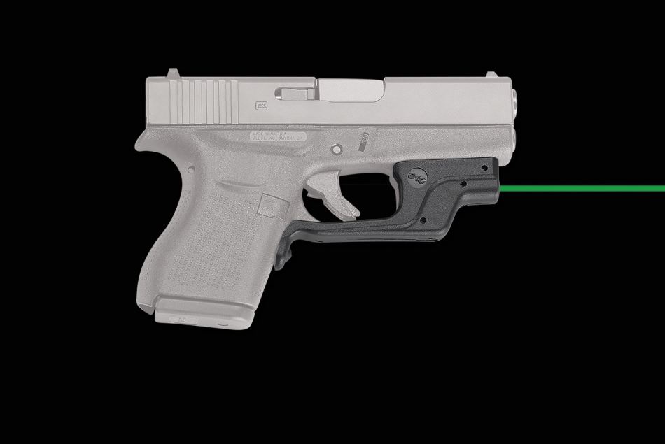 Crimson Trace Crimson Trace Corporation Laserguard Green Laser For Glock 42 And 43 Black Finish