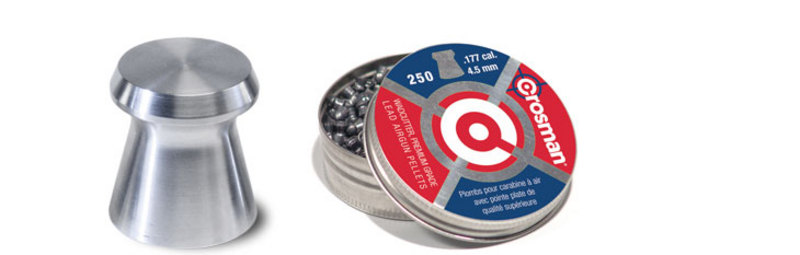 Crosman CROSMAN Wadcutter Pellet.177 Caliber, 7.4 Grain, 250 Ct