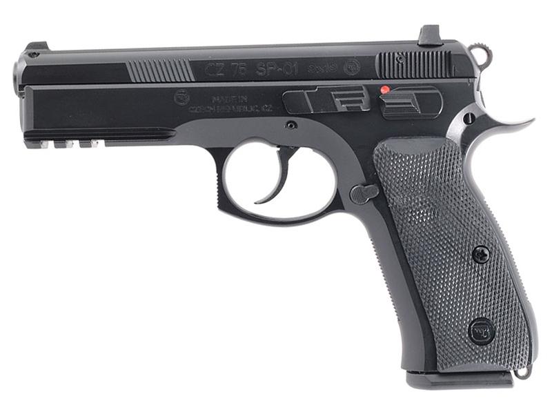 CZ 75 SP-01 9mm 3-DOT 4.6" 10rd - Black