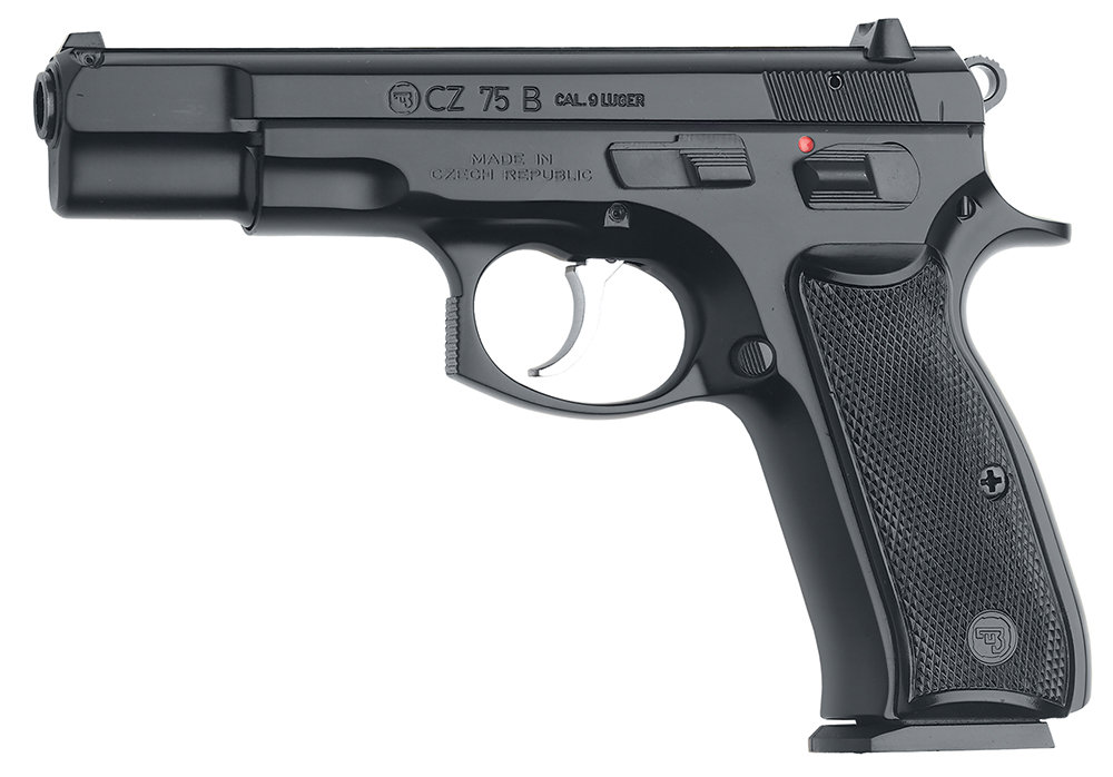 CZ-USA 75B 9mm 4.6" 10rd Pistol - Black