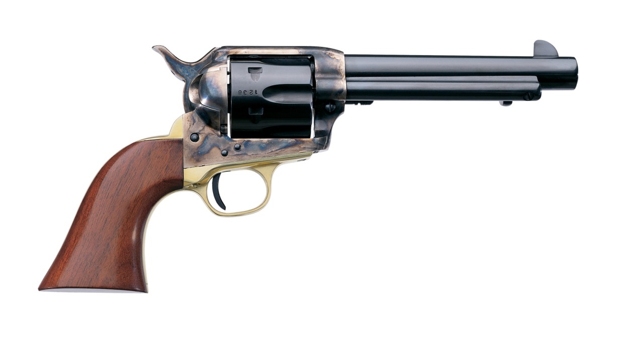 UBERTI 1873 Cattleman II 357 MAG 5.5" 6rd Revolver - Case Hardened / Blued / Walnut