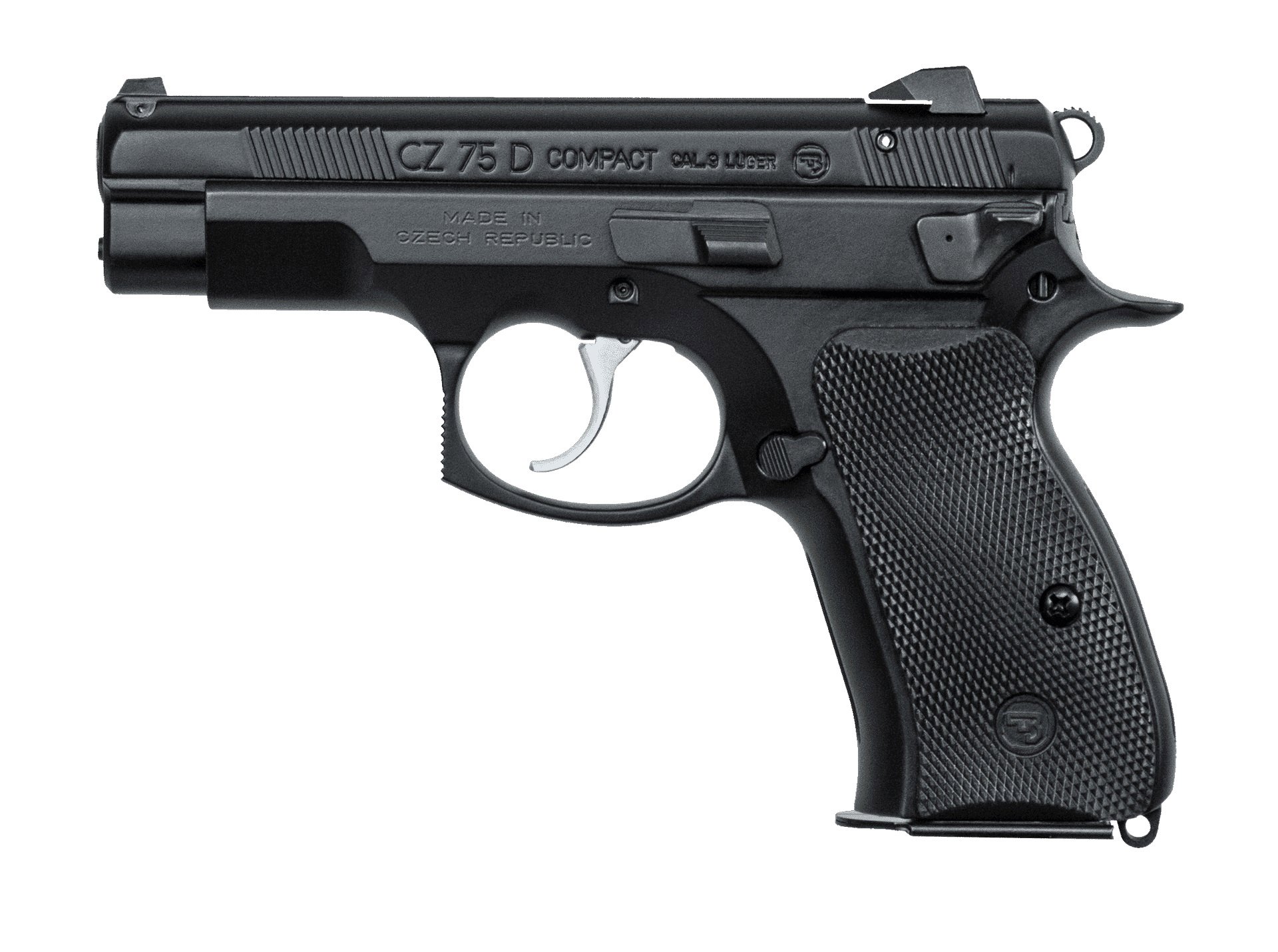 CZ USA 75 D PCR Compact 9mm 3.8" 14rd - Black