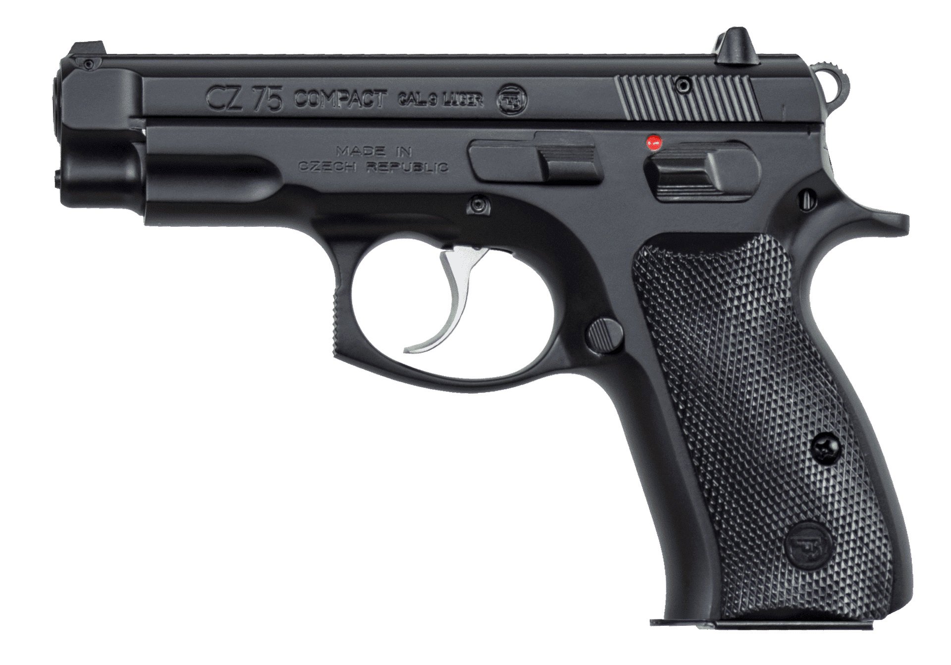 CZ-USA 75 Compact 9mm 3.75" 14rd Pistol - Black