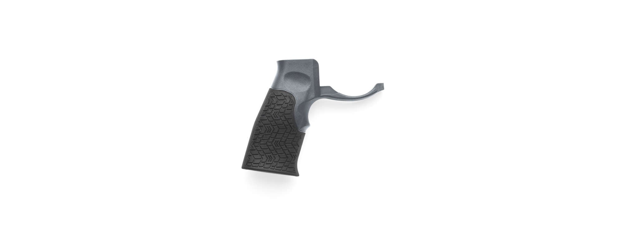 Daniel Defense 2107105177012 Pistol Grip Tornado Made of Polymer With Tornado Gray Textured Finish for AR-15